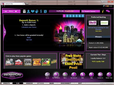 jackpot city online casinos games